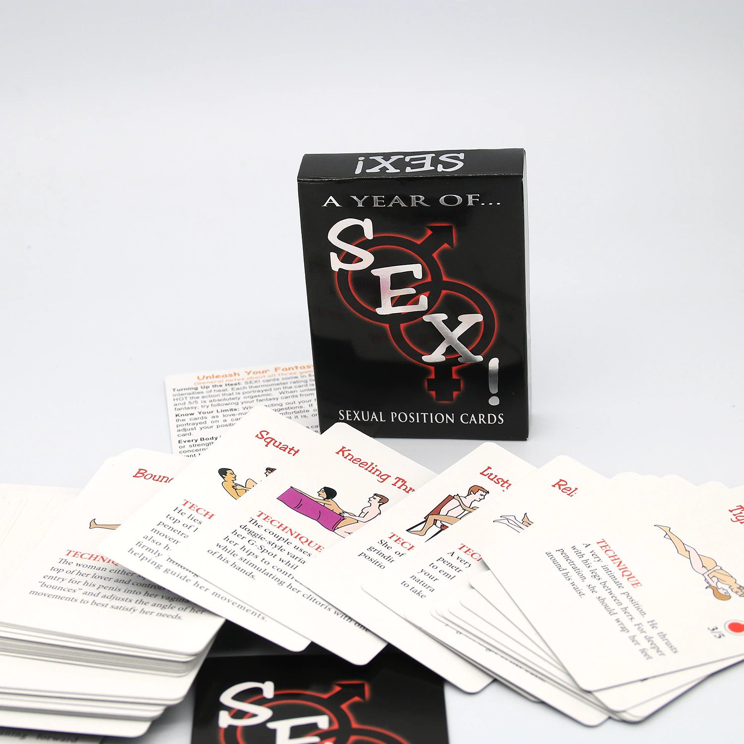 Year Of Sex Cards Sinsation Adult Toys Fetish Vibrators Lingerie