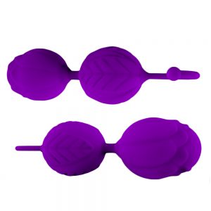 Geisha Balls Purple Tag view