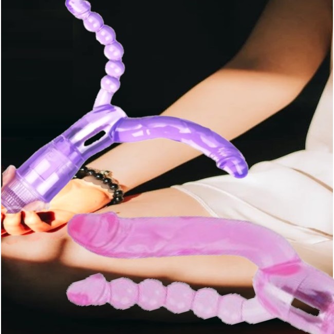 Dual-Penetrator Anal Probe Vibrator-4