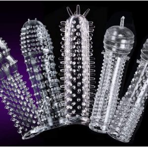 Crystal penis sleeves