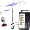 Electro-Stimulation Urethral Dilator with Butt Plug