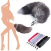 Furry fox tail plug