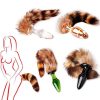 Glass Foxtail Butt Plug
