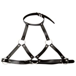 Cupless Harness Fetish Wear