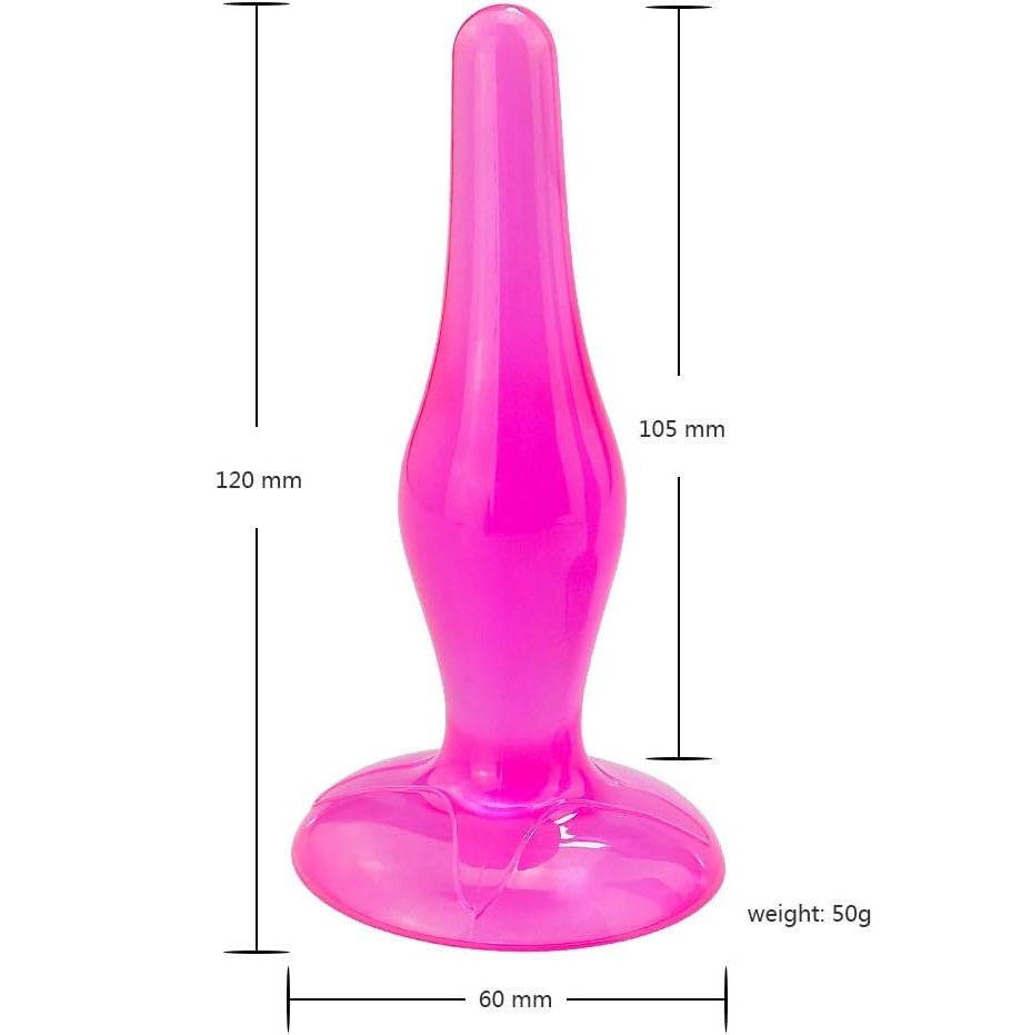 Drop-shape-Jelly-Anal-Plug-2