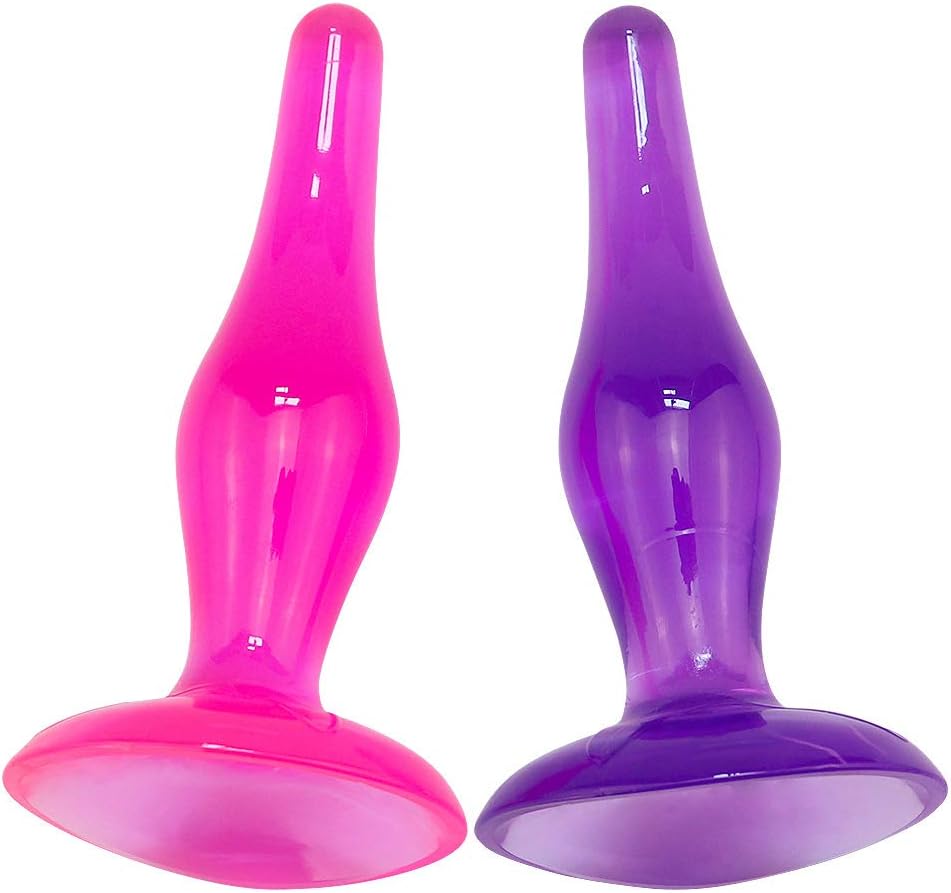 Drop-shape-Jelly-Anal-Plug-3