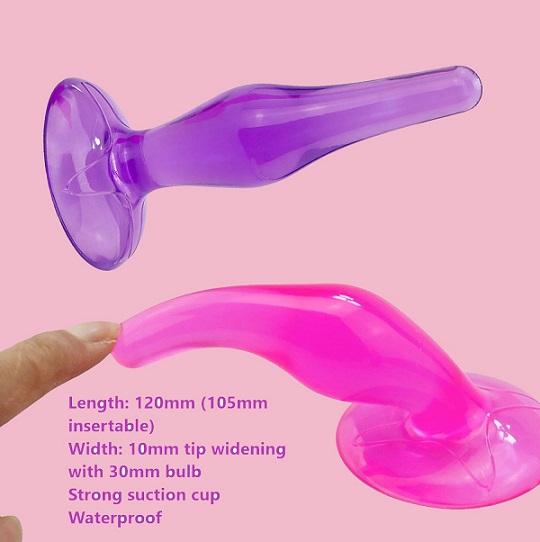 Drop-shape-Jelly-Anal-Plug-4
