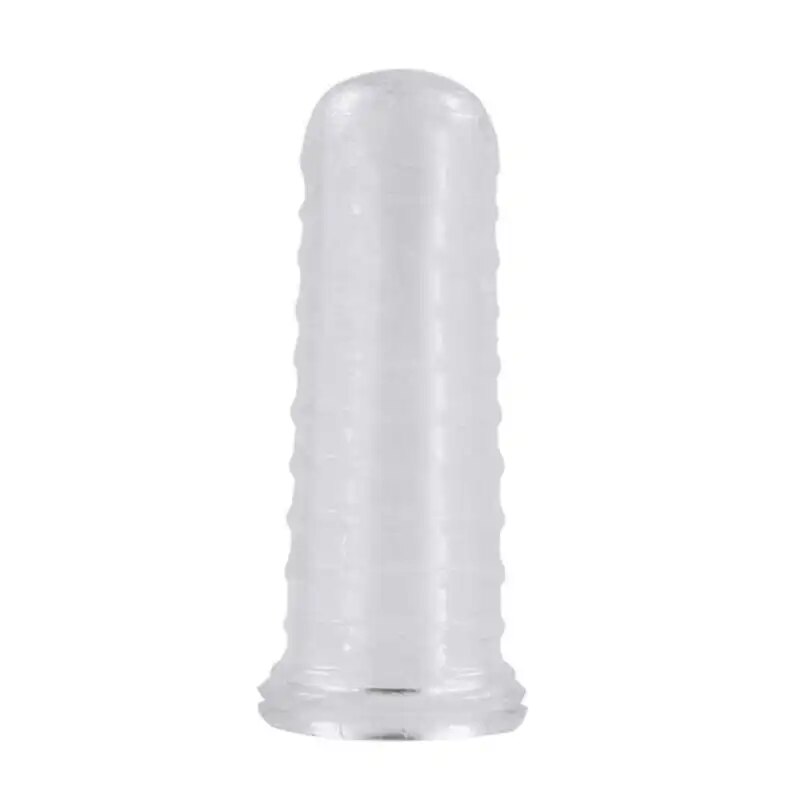Stretchy Ribbed Tickler Sleeve Stretchy Ribbed Tickler Sleeve