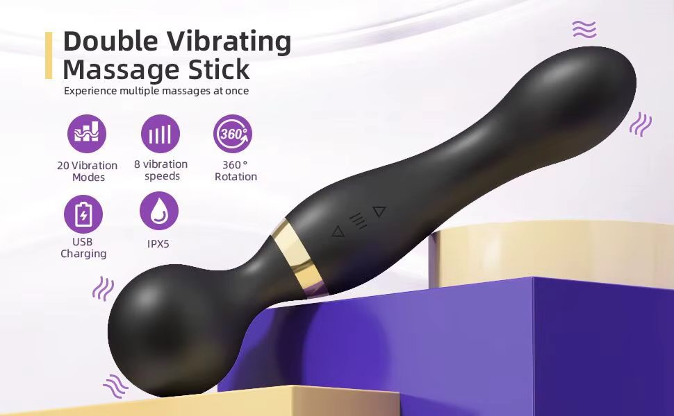 Dual Motor Wand Massager-3